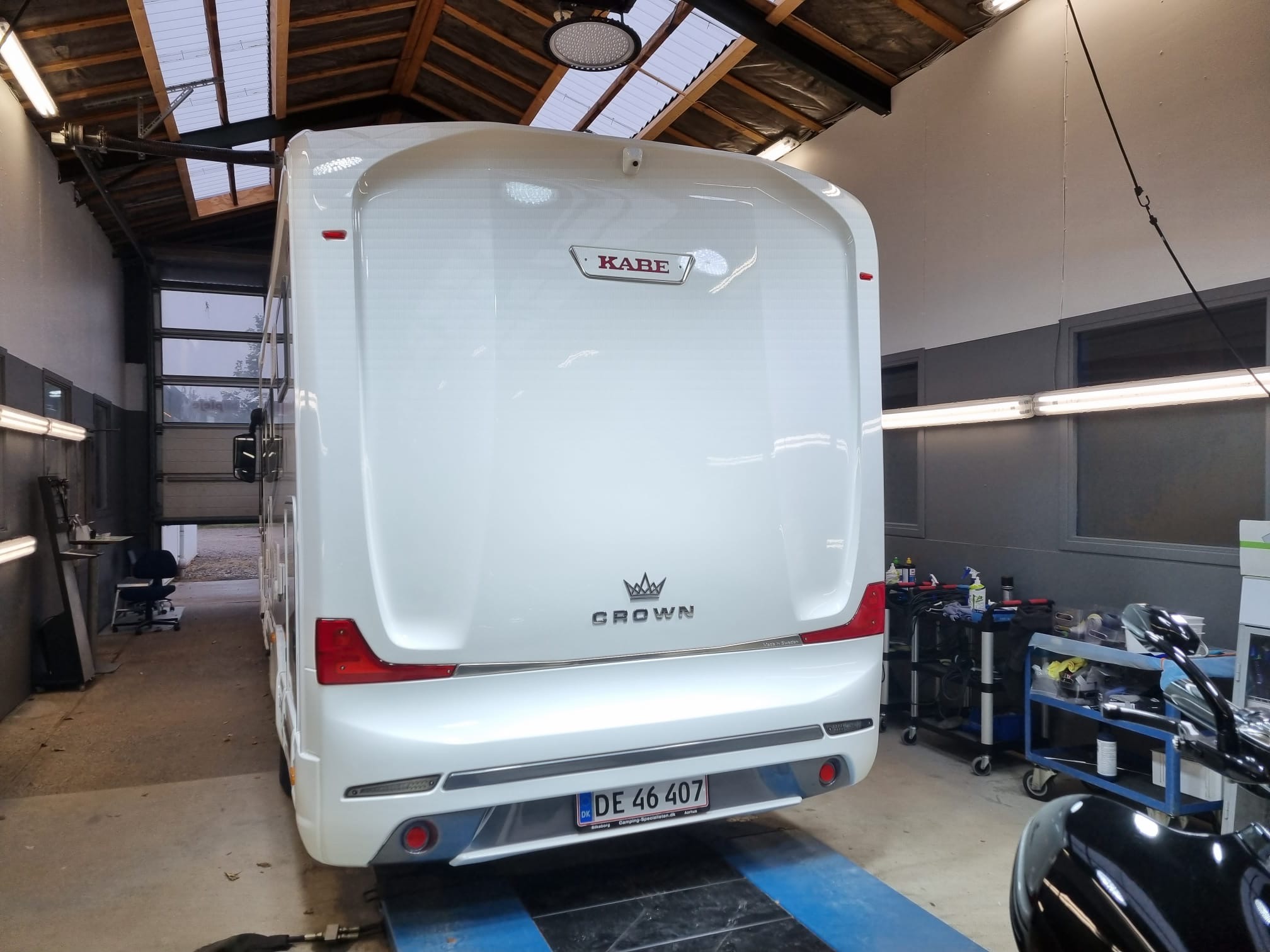 Autocamper klargjort hos Joey's Bilpleje — kunde 2