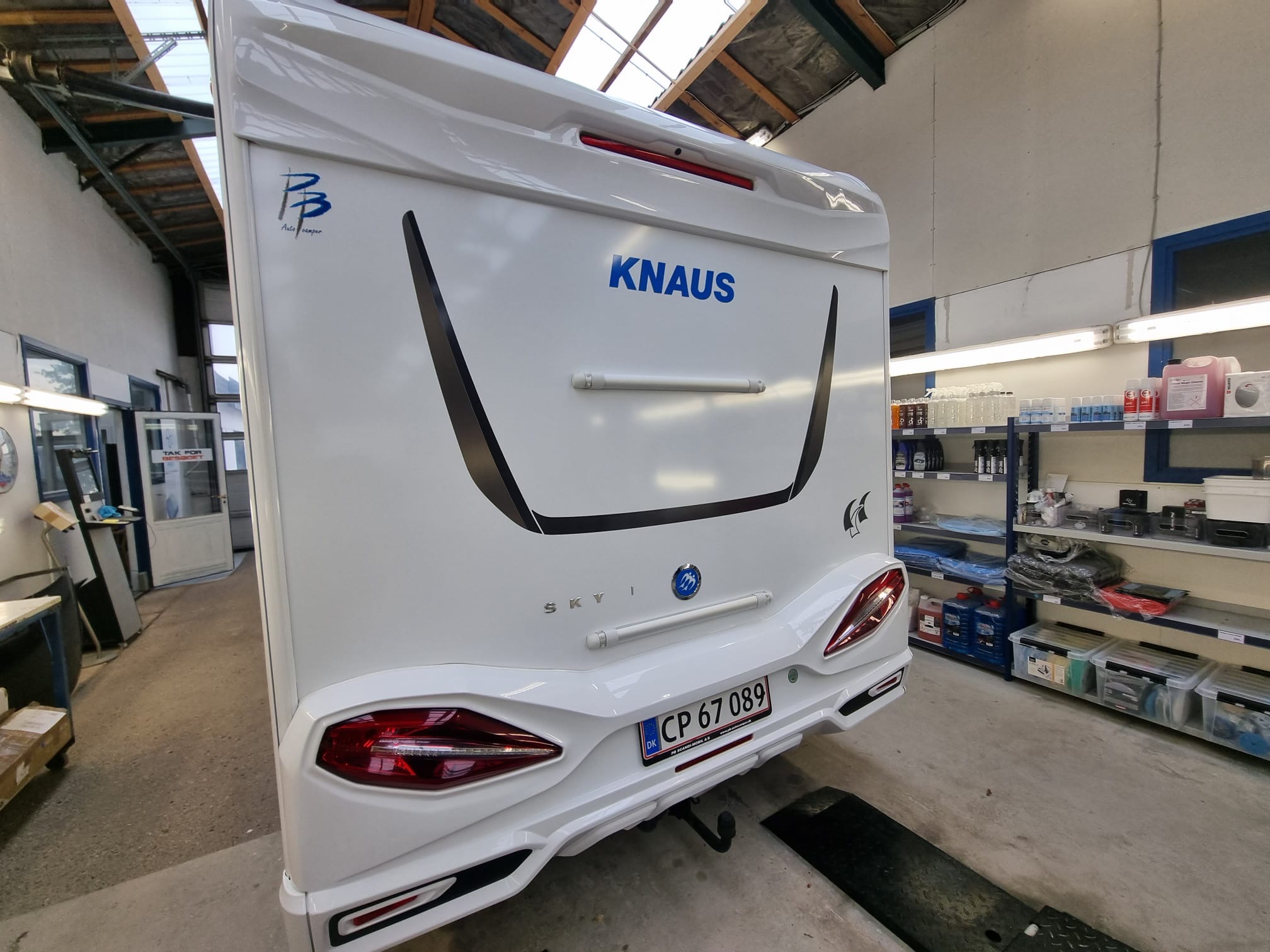 Autocamper klargjort hos Joey's Bilpleje — kunde 13