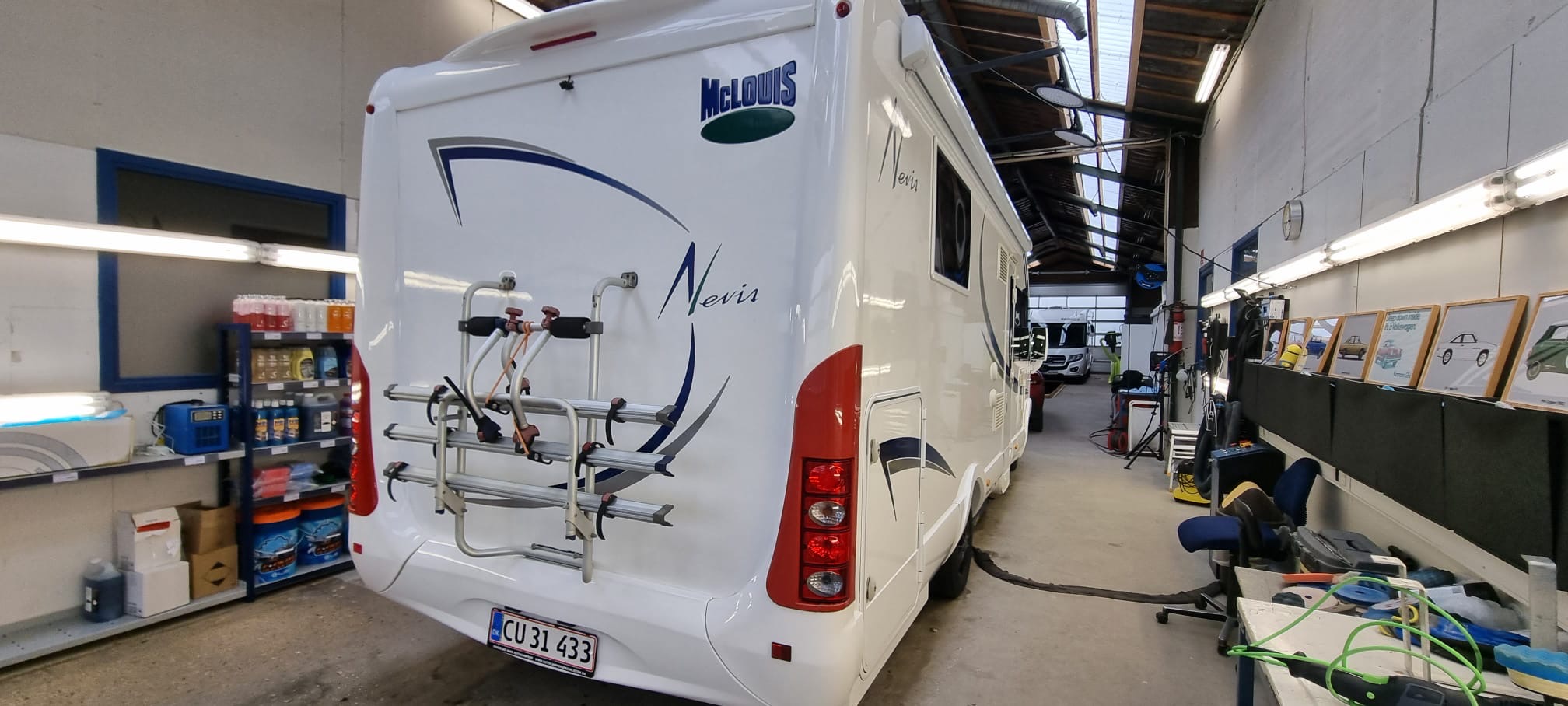 Autocamper klargjort hos Joey's Bilpleje — kunde 15