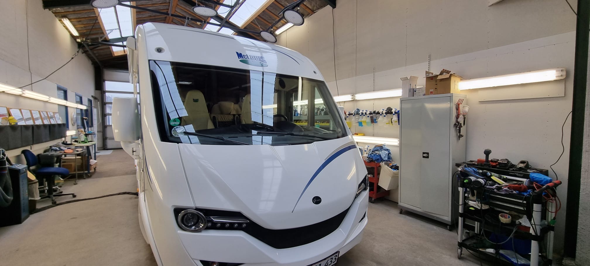 Autocamper klargjort hos Joey's Bilpleje — kunde 17