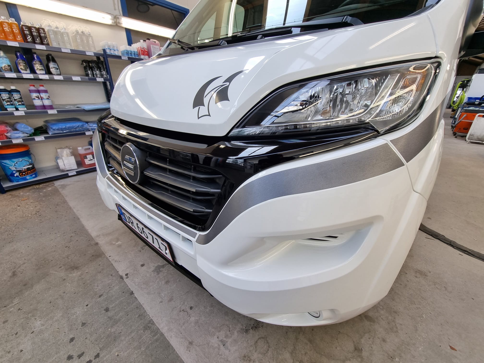 Autocamper klargjort hos Joey's Bilpleje — kunde 21