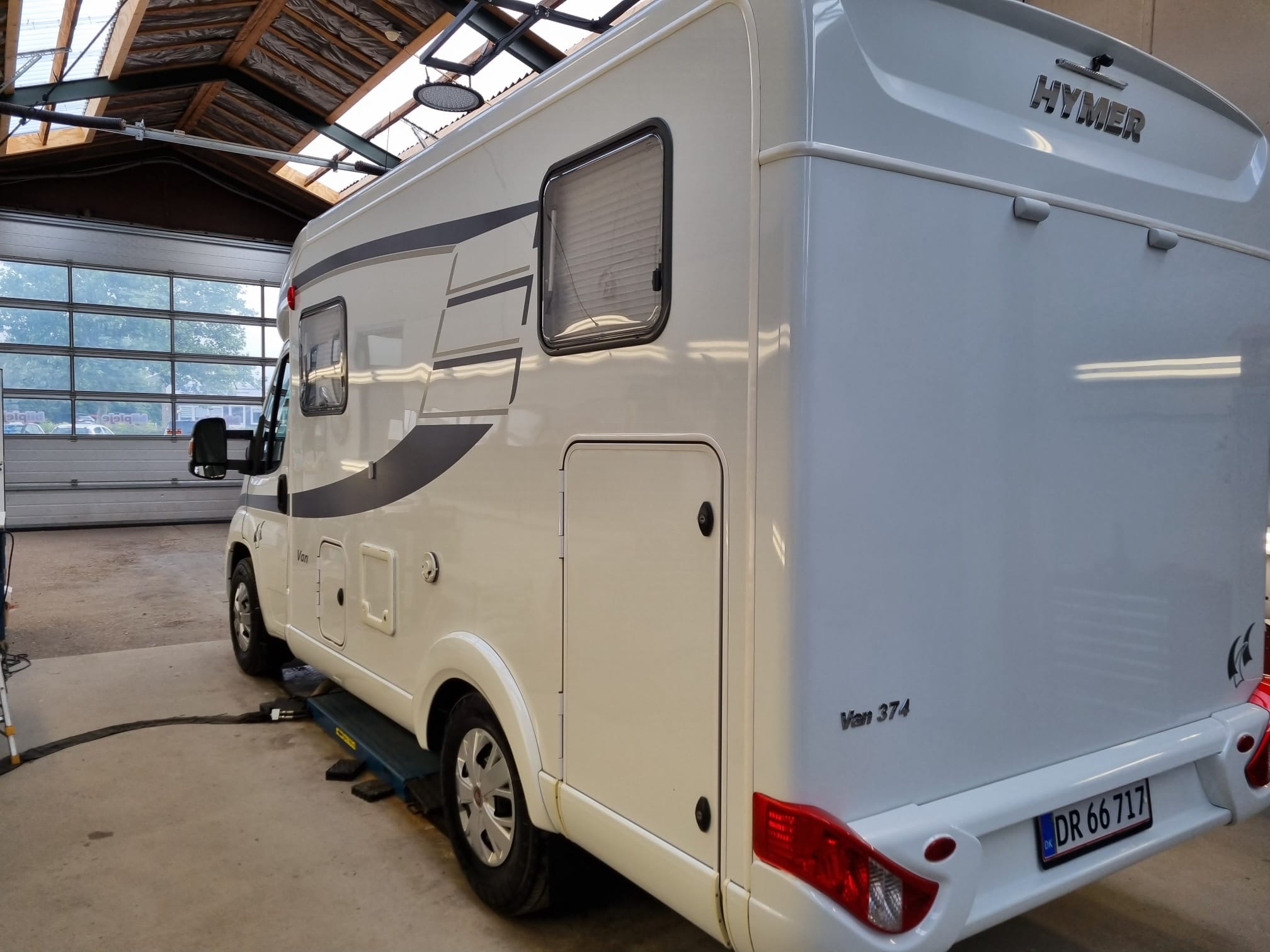 Autocamper klargjort hos Joey's Bilpleje — kunde 22
