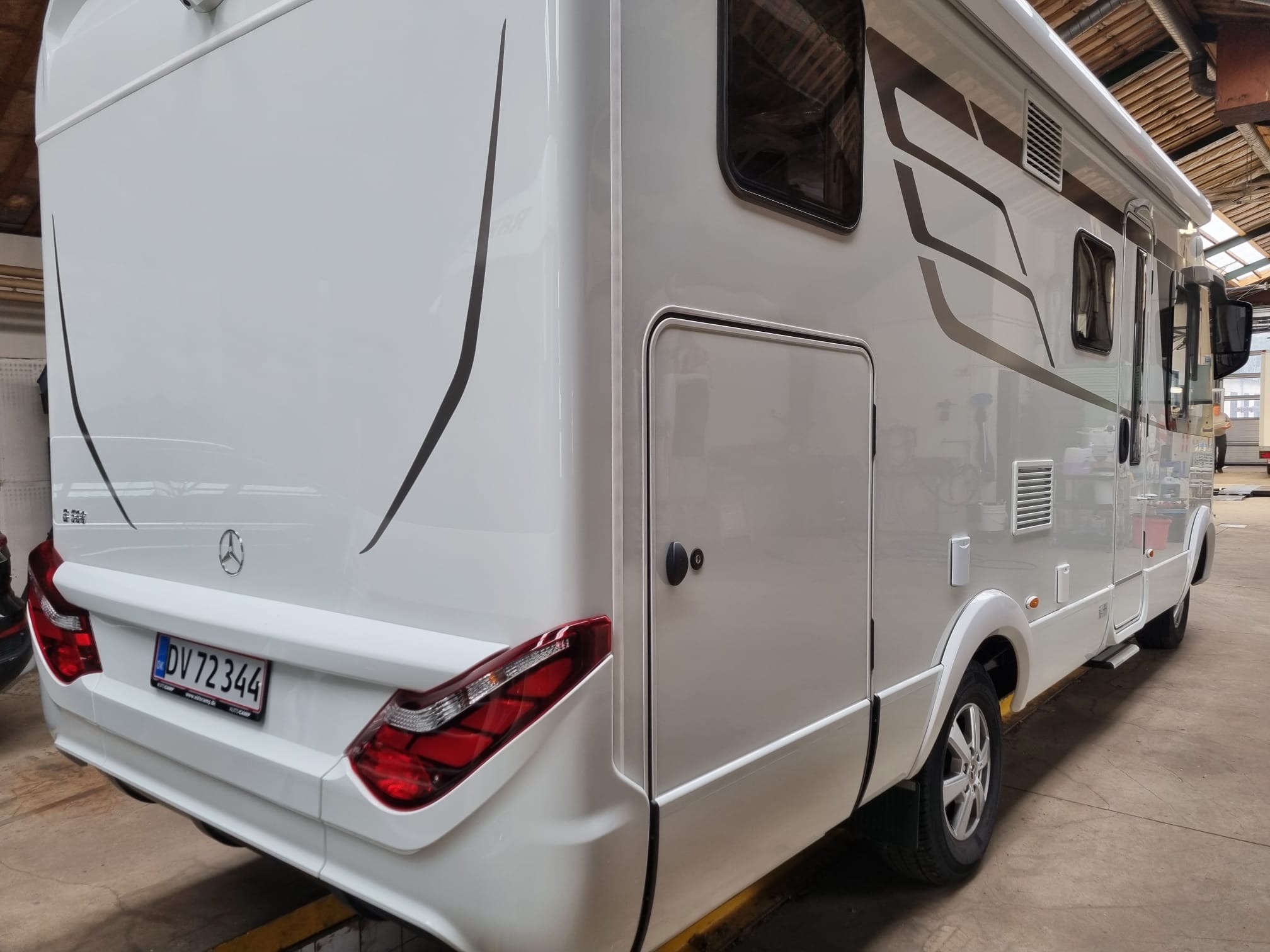 Autocamper klargjort hos Joey's Bilpleje — kunde 24