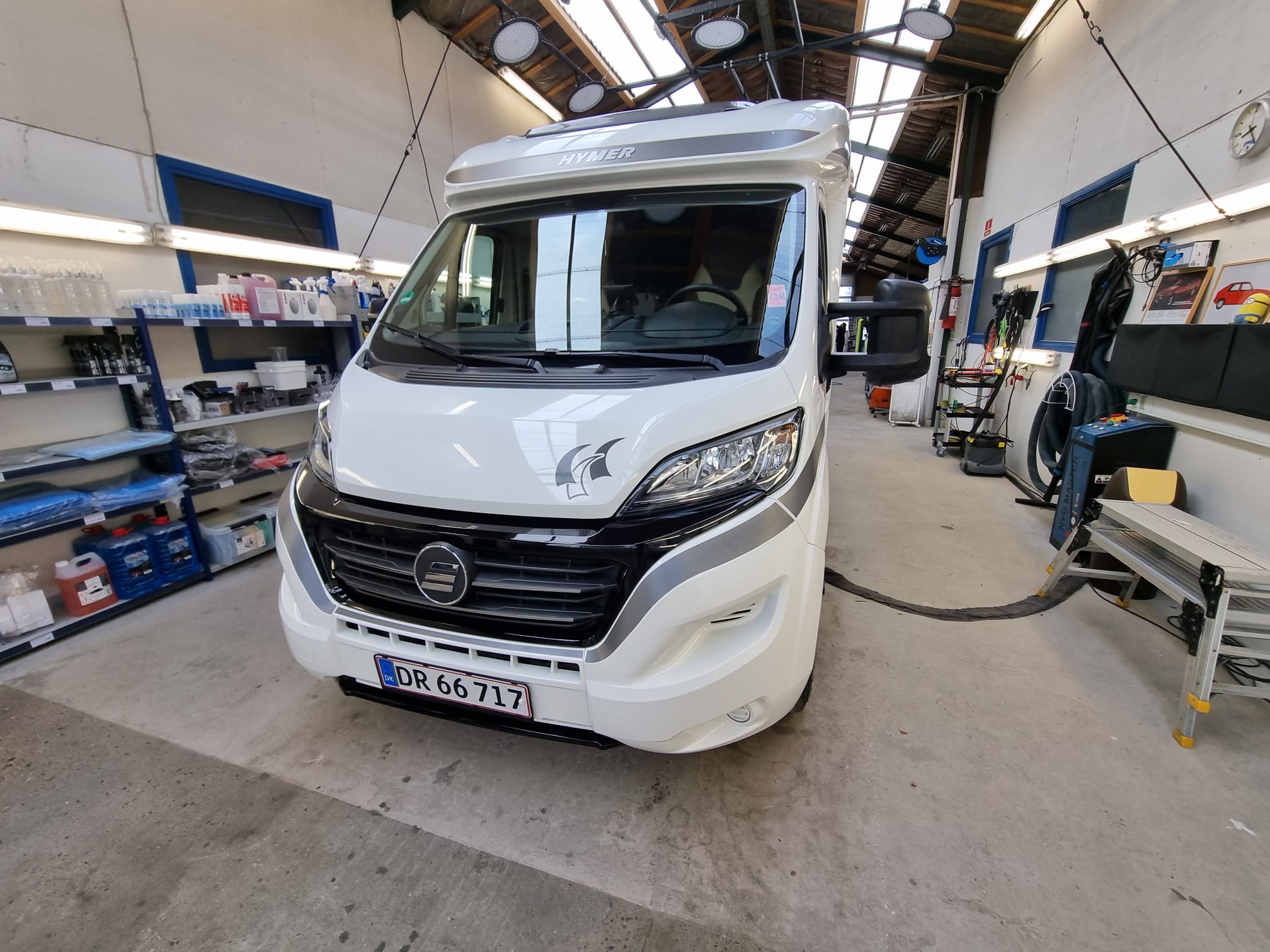 Autocamper klargjort hos Joey's Bilpleje — kunde 34