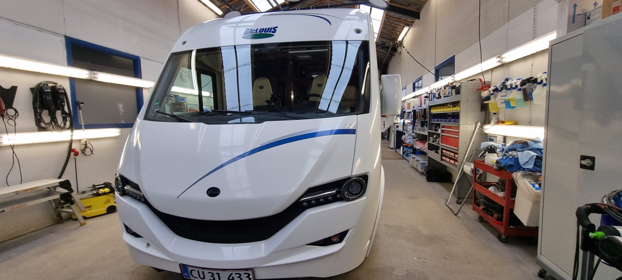 Autocamper klargjort hos Joey's Bilpleje — kunde 36